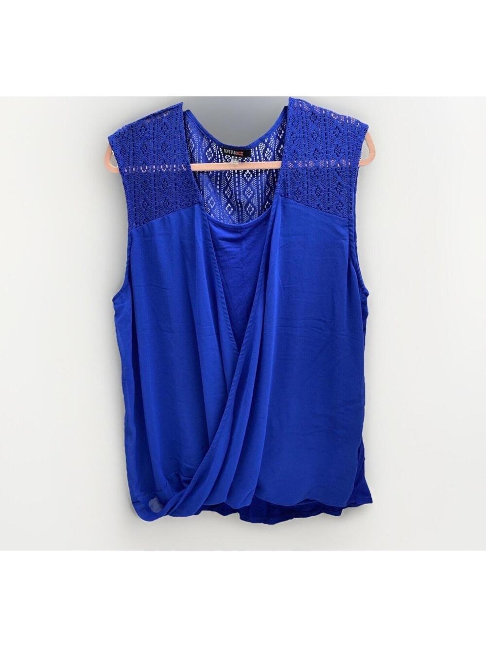 Devoted Women’s Blue 2X Top Casual Stylish Plus Size Comfortable Shirt